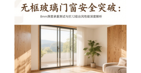 無框玻璃品牌門窗安全突破：8mm厚度承重測試與抗12級臺風性能深度解析