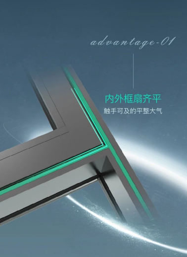 住Delta系列95內(nèi)開內(nèi)倒窗 開啟品質(zhì)生活新視界